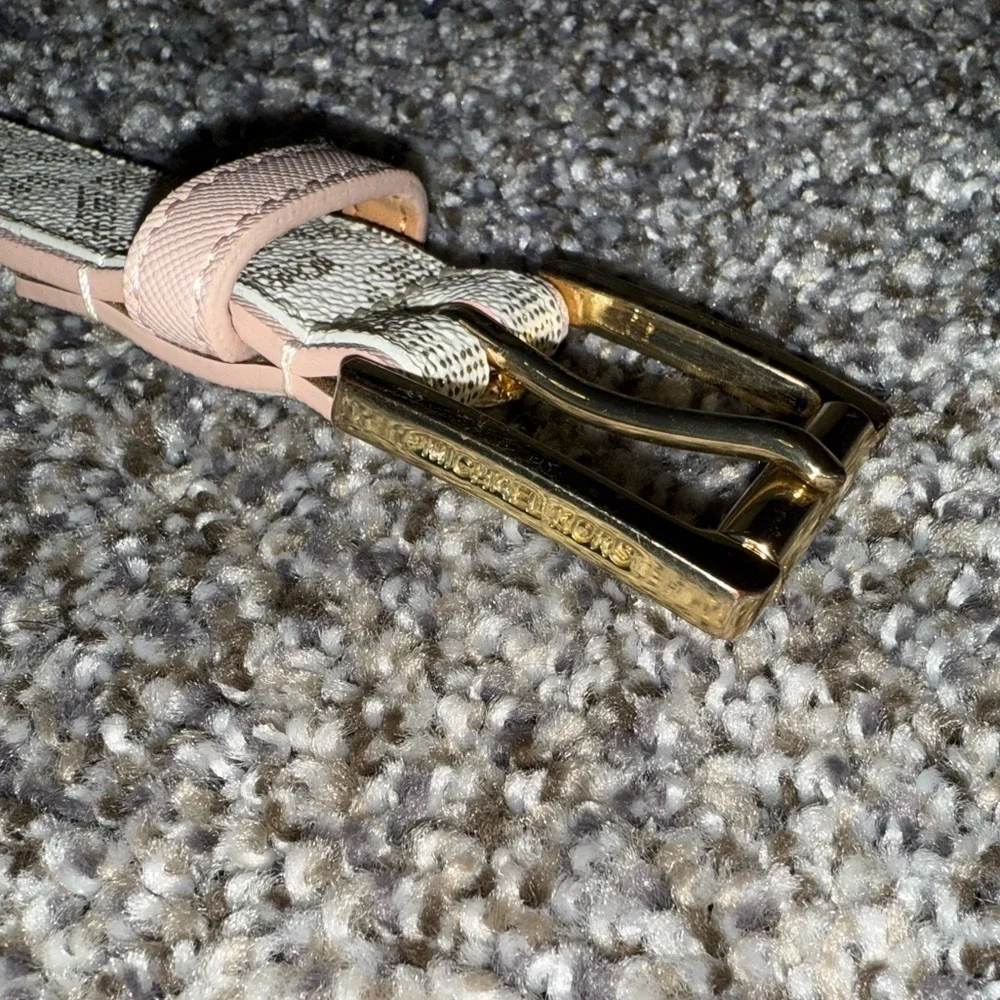 Michael Kors logo belt